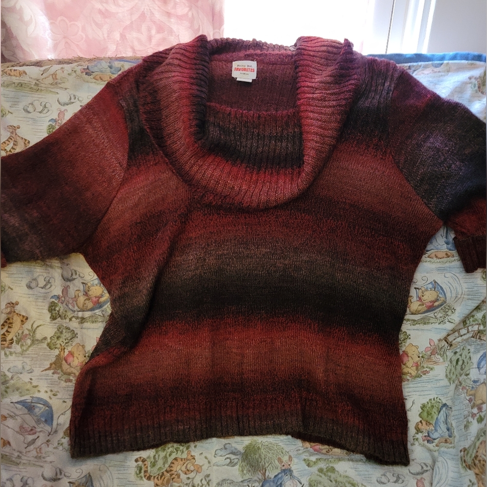 RUBY RD. FAVORITES WOMAN- X-LG SOFT SWEATER